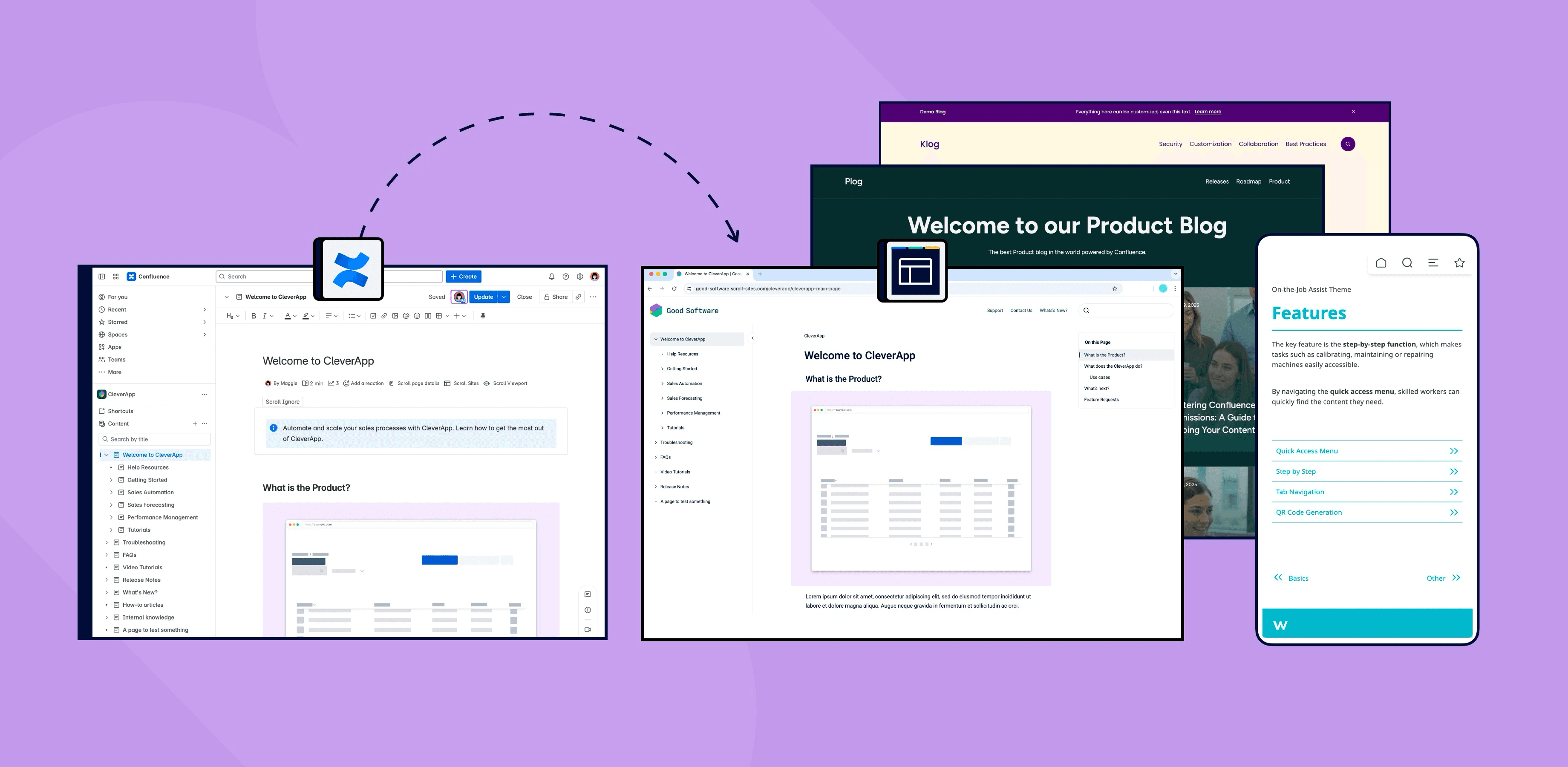 Scroll Sites project